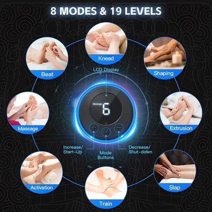 Foot Massage Pain Reliever, Wireless Electric Ems Massage Machine